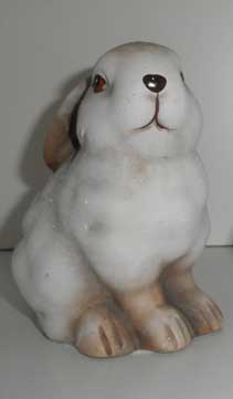 Kaniner i keramik